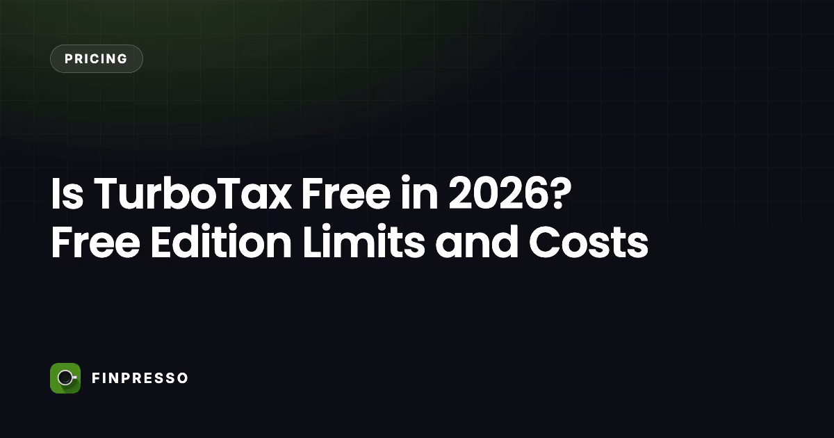 Is TurboTax Free in 2026? Free Edition Limits and Costs