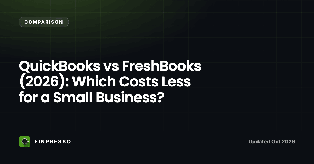 QuickBooks vs FreshBooks (2026): Which Costs Less for a Small Business?