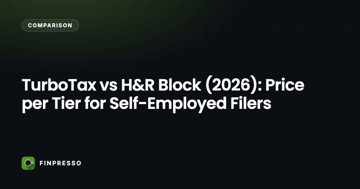 TurboTax vs H&R Block (2026): Price per Tier for Self-Employed Filers