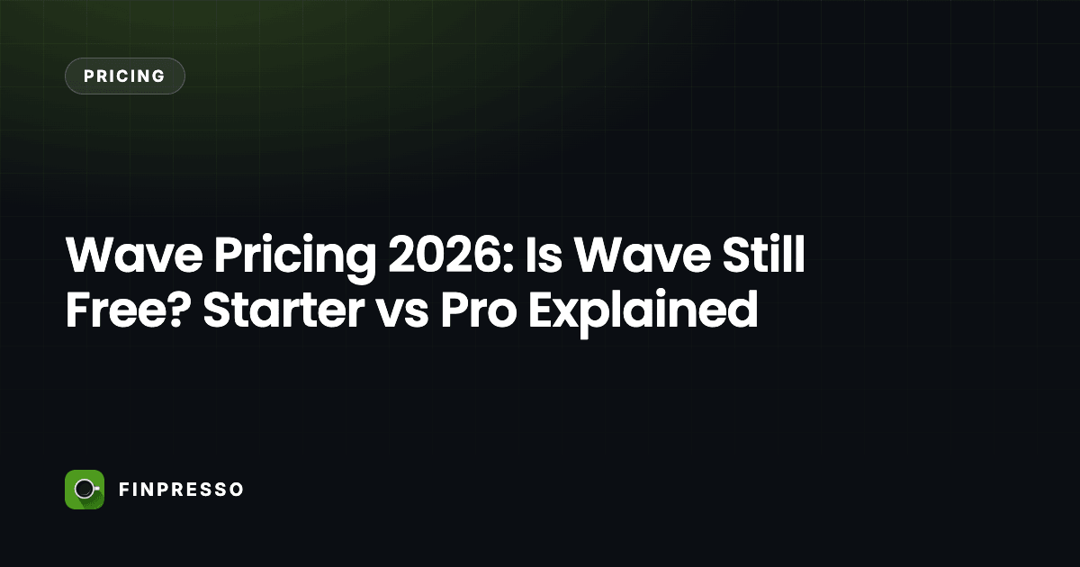 Wave Pricing 2026: Is Wave Still Free? Starter vs Pro Explained