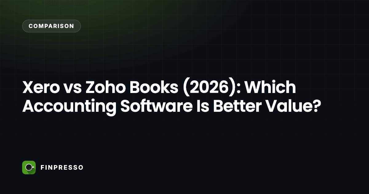 Xero vs Zoho Books (2026): Which Accounting Software Is Better Value?