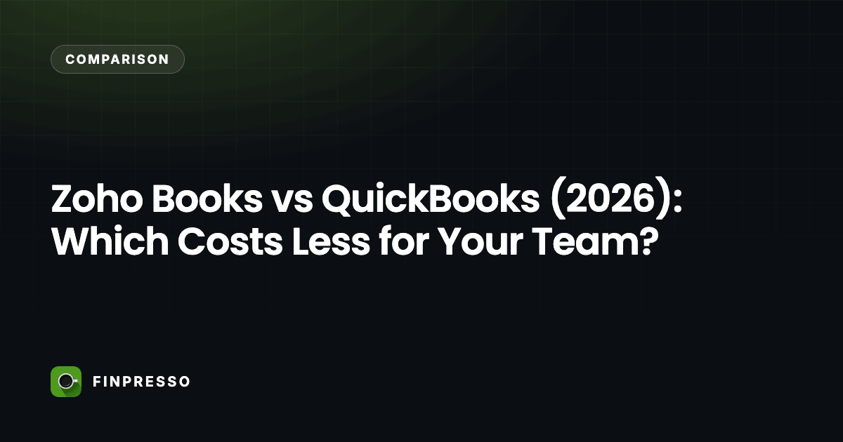 Zoho Books vs QuickBooks (2026): Which Costs Less for Your Team?
