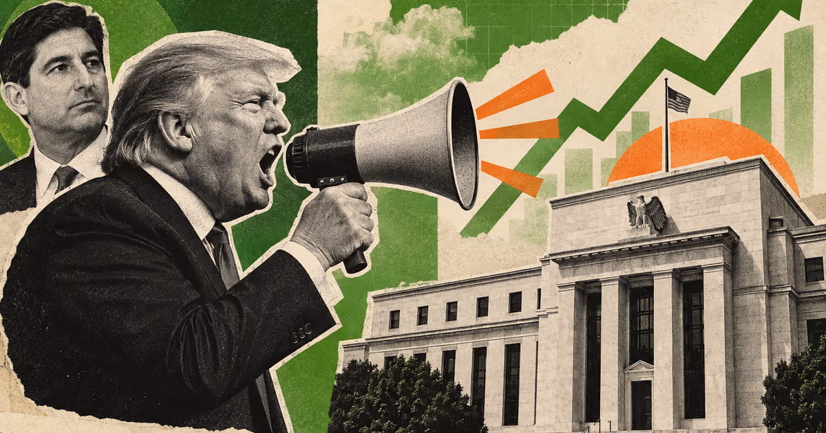 Trump Still Backs Warsh but Demands 1% Rates Hours After the Fed's First Hike in Years